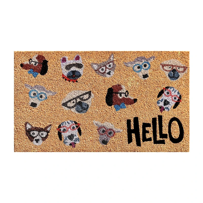 Calloway Mills Dog Fashion Outdoor Rectangular Doormat