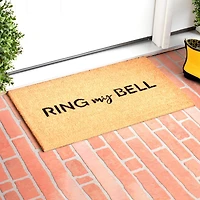 Calloway Mills Ring My Bell Outdoor Rectangular Doormat