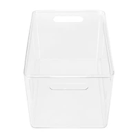 Home Expressions Medium Acrylic Stroage Bin with Lid
