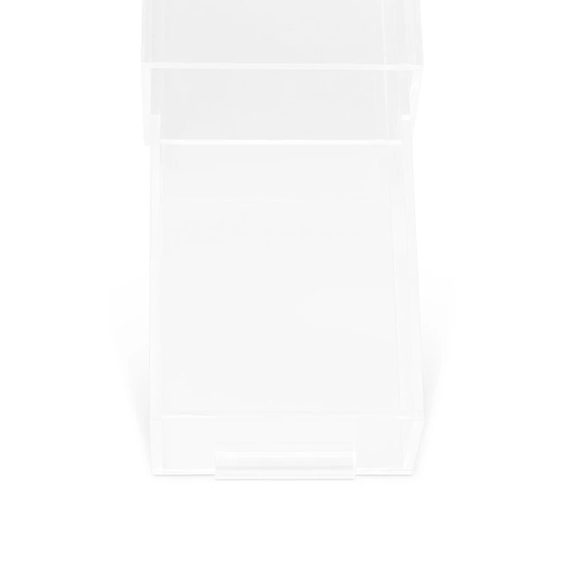 Home Expressions Small Acrylic Makeup 1-Drawer Single Compartment Drawer Storage