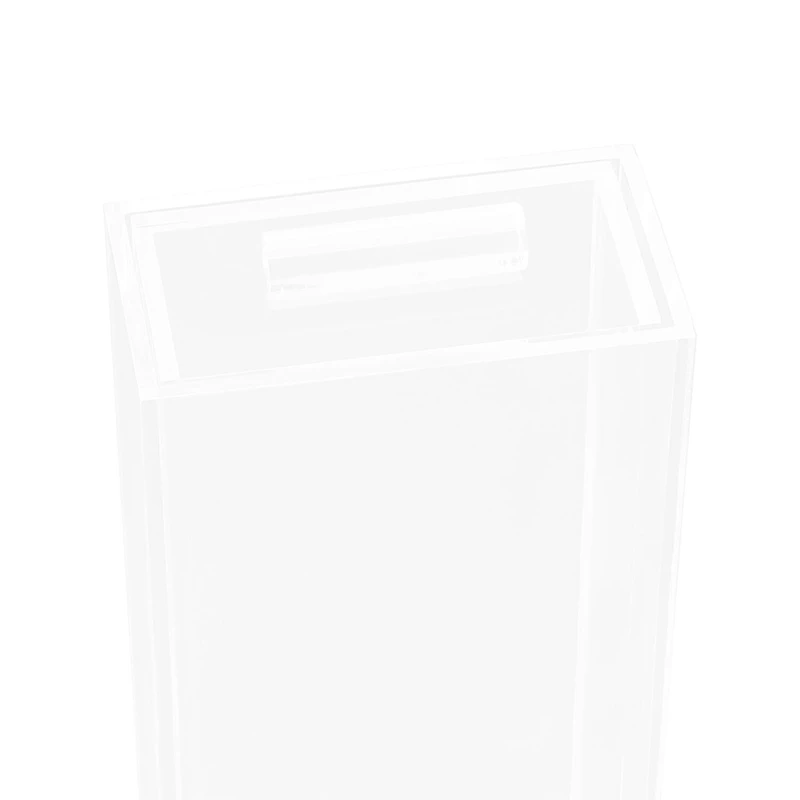 Home Expressions Small Acrylic Makeup 1-Drawer Single Compartment Drawer Storage