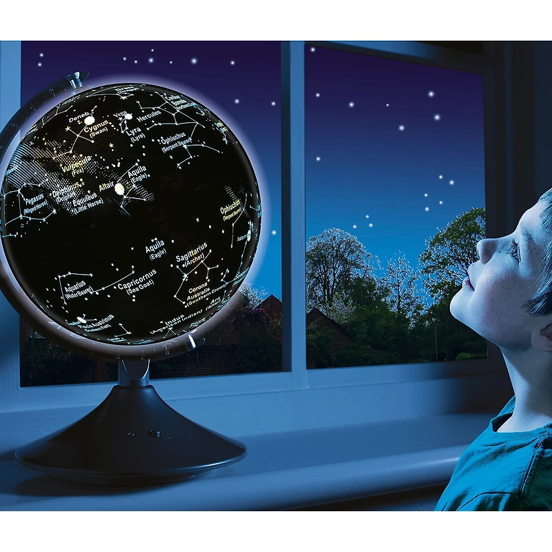 Brainstorm Toys 2 In 1 Globe Earth And Constellations - Stem Toy