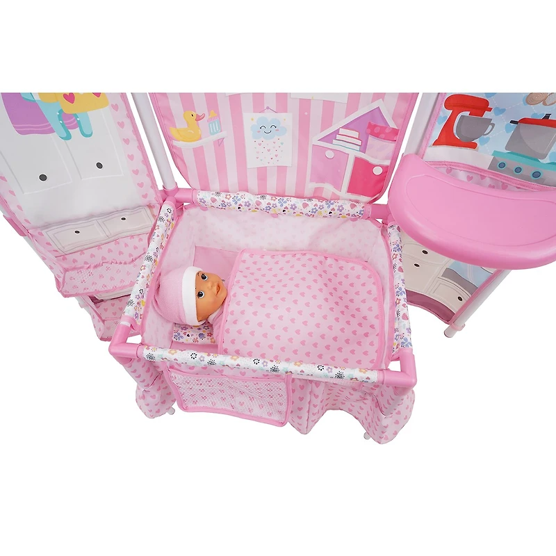 509 Bnb Pink Doll Furniture Set Baby Play