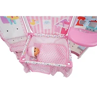 509 Bnb Pink Doll Furniture Set Baby Play
