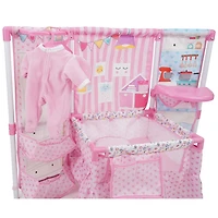 509 Bnb Pink Doll Furniture Set Baby Play