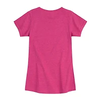 Eat Sleep Repeat Big Kid Girls Crew Neck Short Sleeve T-Shirt