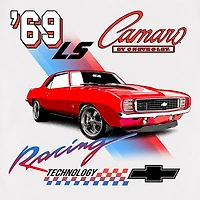 Mens Short Sleeve Camaro Graphic T-Shirt
