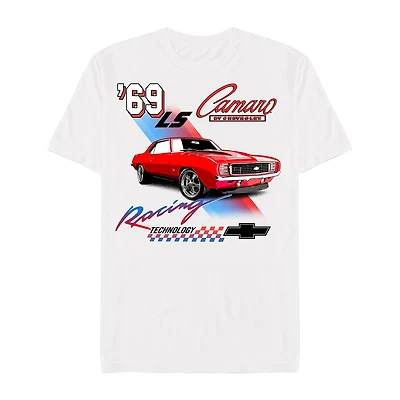Mens Short Sleeve Camaro Graphic T-Shirt