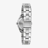 Caravelle Designed By Bulova Womens Silver Tone Stainless Steel Bracelet Watch 43m123
