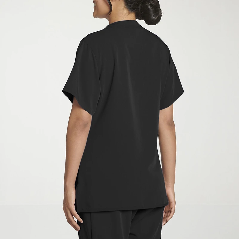 Jockey 2482 Womens Plus V Neck Short Sleeve Stretch Fabric Scrub Top