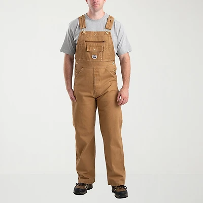 Berne Vintage Washed Duck Bib Mens Workwear Overall