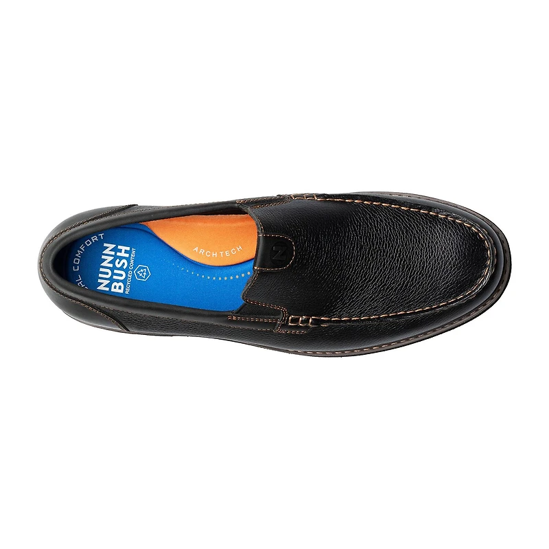 Nunn Bush Owen II Mens Moc Closed Toe Slip-On Shoe
