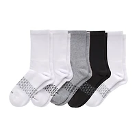 Hanes Absolute Active Heel Tab Womens 5 Pair Crew Socks