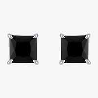 2 CT. T.W. Natural Black Diamond 10K Gold 5mm Stud Earrings