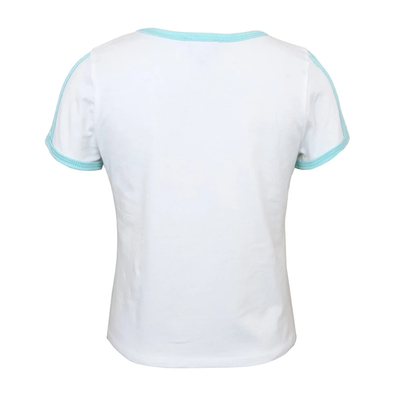 Lilt Big Kid Girls Round Neck Short Sleeve Regular Fit Graphic T-Shirt