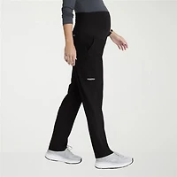 Skechers Skp705 Nurture 7-Pocket Maternity Straight Leg Womens Plus Stretch Fabric Moisture Wicking Scrub Pant