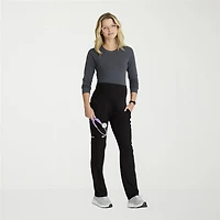 Skechers Skp705 Nurture 7-Pocket Maternity Straight Leg Womens Stretch Fabric Moisture Wicking Scrub Pant