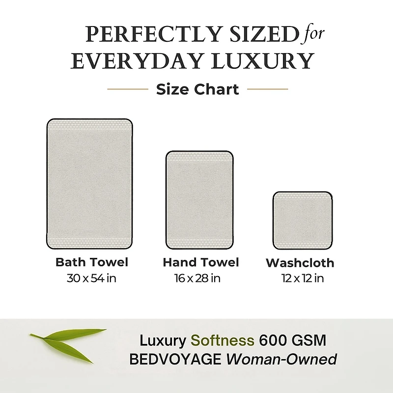 Bedvoyage 6-pc. Bath Towel Set