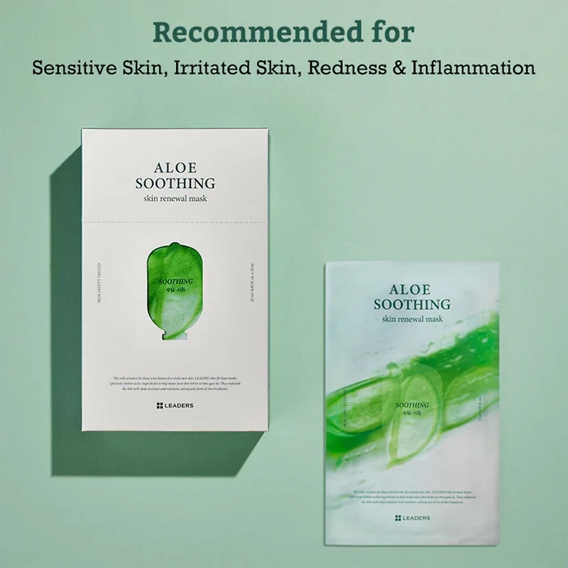 Leaders Aloe Soothing Skin Renewal Mask