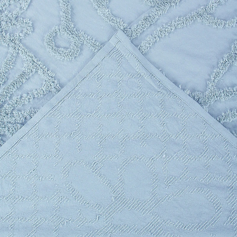 Better Trends 3pc Chenille Trevor Bedding Set