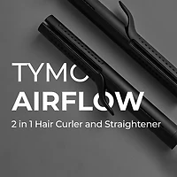 TYMO Airflow 50s Fast Heat Up 1" 2 In 1 Curler & Flat Iron Flat Iron