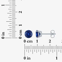 Womens Lab Created Blue Sapphire Sterling Silver 2-pc. Jewelry Set