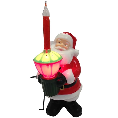 Kurt Adler 7" Santa Bubble Light Tabletop Decoration