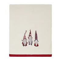Avanti Christmas Gnome Holiday Bath Towel