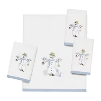 Avanti Coastal Snowman Holiday Bath Towel