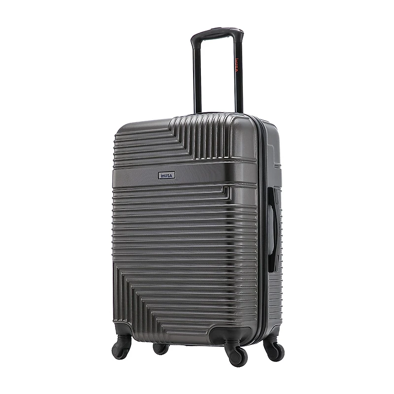 InUSA Resilience 24 Inch Hardside Lightweight Checked Spinner Luggage