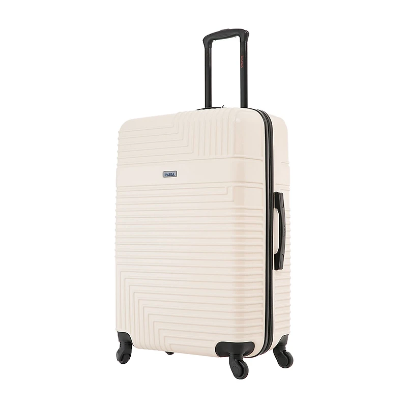 InUSA Resilience 28 Inch Hardside LIGHTWEIGHT Checked Spinner Luggage