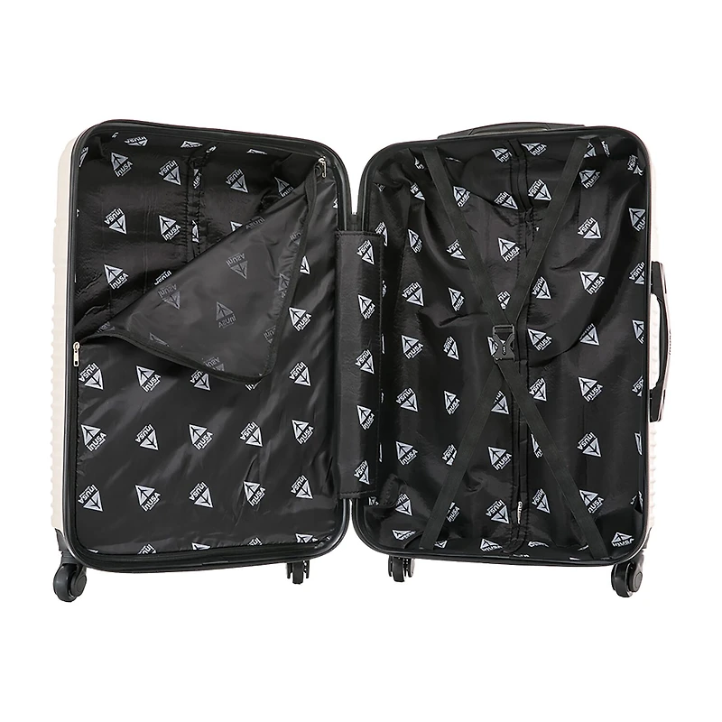 InUSA Resilience 28 Inch Hardside LIGHTWEIGHT Checked Spinner Luggage
