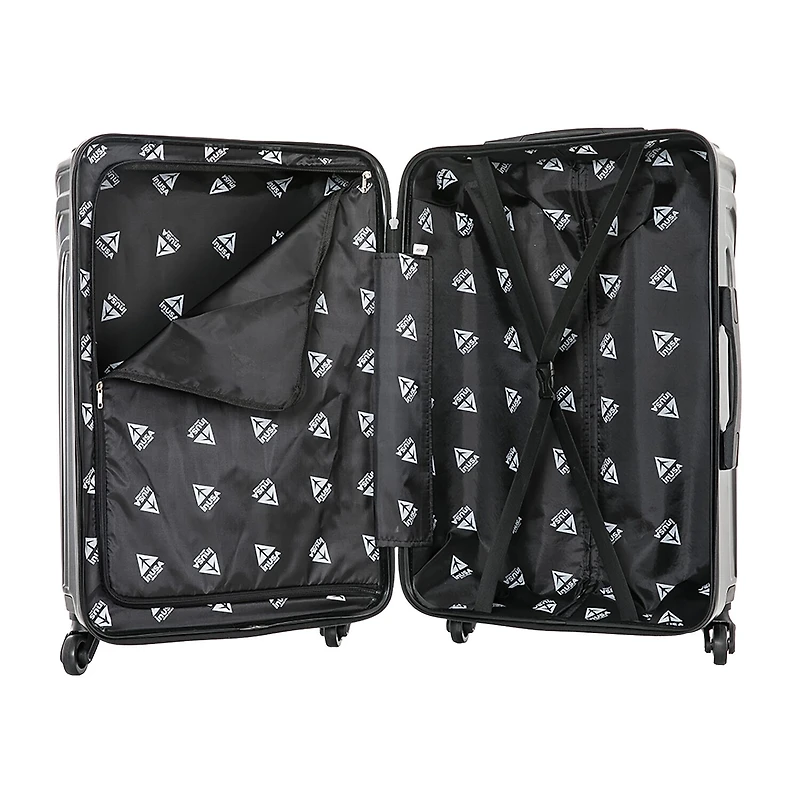 InUSA Vasty Inch Hardside Lightweight Checked Spinner Luggage