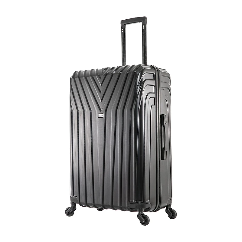 InUSA Vasty Inch Hardside Lightweight Checked Spinner Luggage
