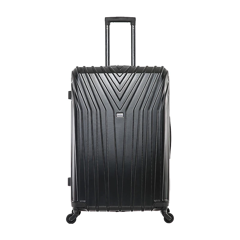 InUSA Vasty Inch Hardside Lightweight Checked Spinner Luggage
