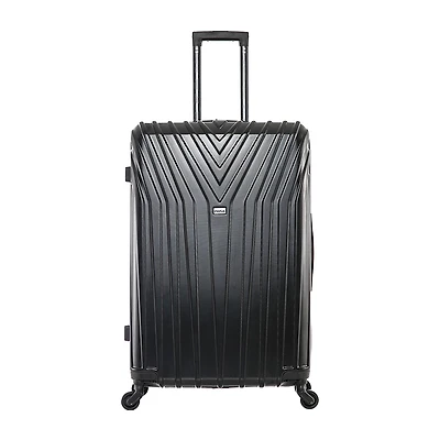 InUSA Vasty 28 Inch Hardside Lightweight Checked Spinner Luggage