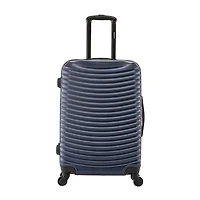 Dukap Adly Inch Hardside Lightweight Checked Spinner Luggage