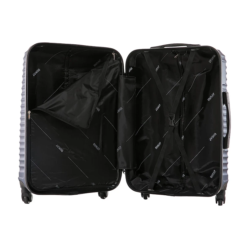 Dukap Adly 28 Inch Hardside Lightweight Checked Spinner Luggage