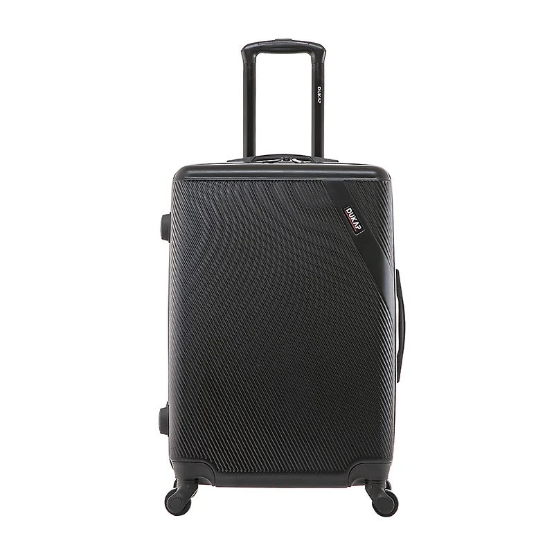 Dukap Discovery 24 Inch Hardside Lightweight Checked Spinner Luggage