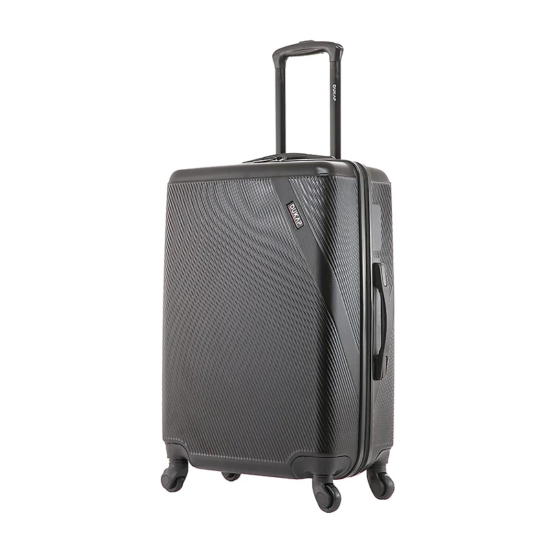 Dukap Discovery 24 Inch Hardside Lightweight Checked Spinner Luggage