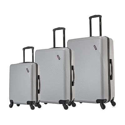 DUKAP Discovery 3-pc.Hardside Lightweight Spinner Luggage Set