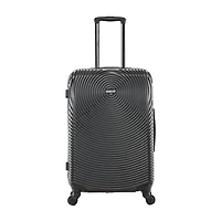Dukap Inception Inch Hardside Lightweight Checked Spinner Luggage