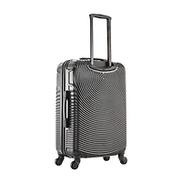 Dukap Inception Inch Hardside Lightweight Checked Spinner Luggage