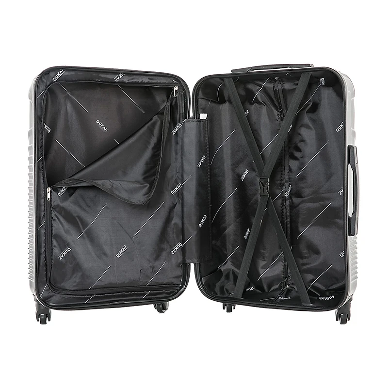 Dukap Inception Inch Hardside Lightweight Checked Spinner Luggage
