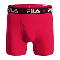 FILA Stretch Fly Mens 4 Pack Boxer Briefs Fm312bxcs25amz