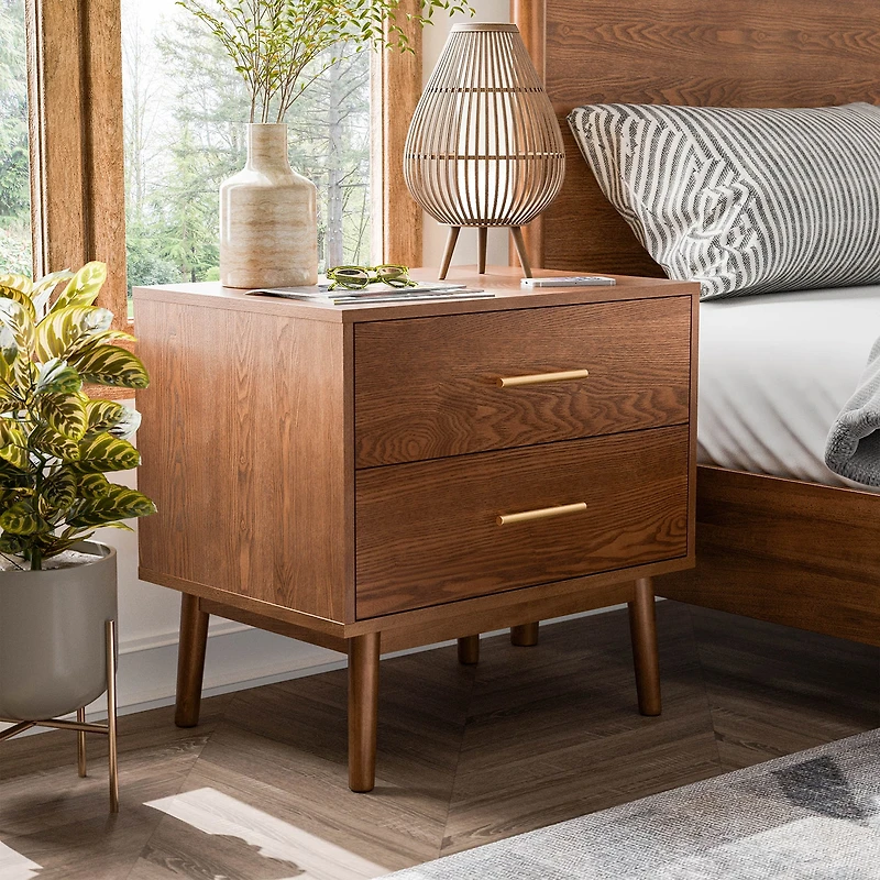 Furniture of America™ Pinner 2-Drawer Nightstand