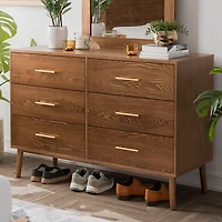 Furniture of America™ Pinner 6-Drawer Dresser