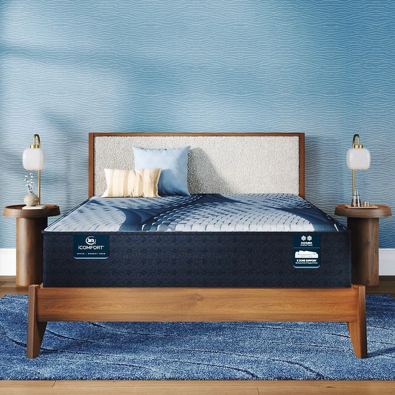 Serta iComfort Iona 13" Medium Memory Foam Tight Top - Mattress + Box Spring