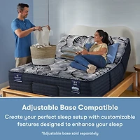 Serta Quilted Perfect Sleeper X Hybrid Knox 13.75" Plush Tight Top - Mattress + Box Spring