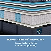 Serta Quilted Perfect Sleeper X Hybrid Max 15" Plush Pillow Top - Mattress + Box Spring